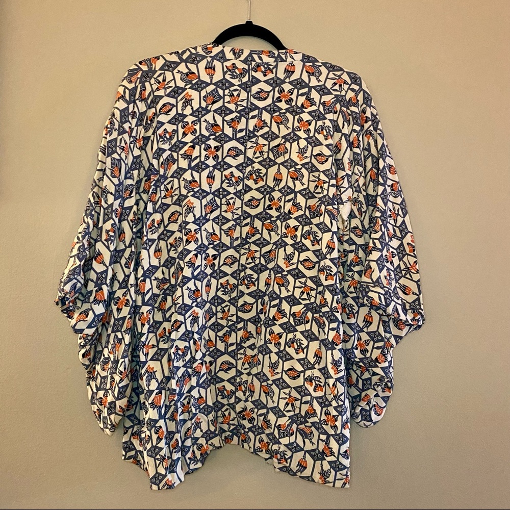 Vintage Kimono Style Shirt 1970s - Picture 7 of 7